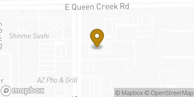 Map showing the location of Gilbert Rd. in Chandler, AZ 85286