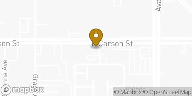 Map showing the location of The UPS Store in Carson, CA 90745