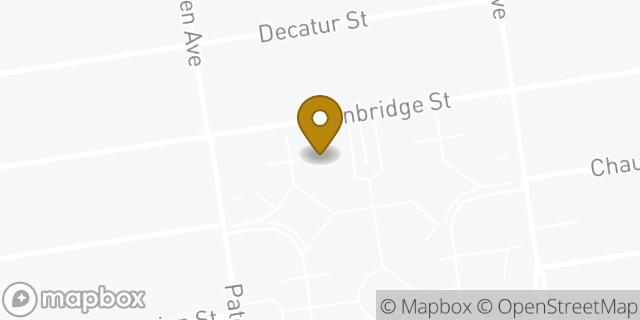 Map showing the location of Amazon Locker - Pequeño in Brooklyn, NY 11233