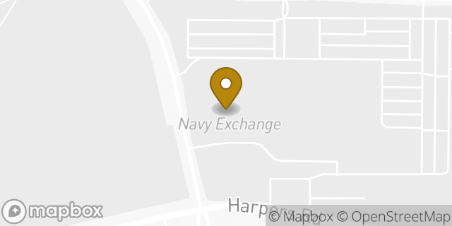 Map showing the location of Amazon Locker - Arnoud in Virginia Beach, VA 23460