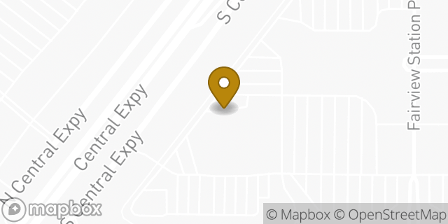 Map showing the location of Whole Foods Market in Fairview, TX 75069