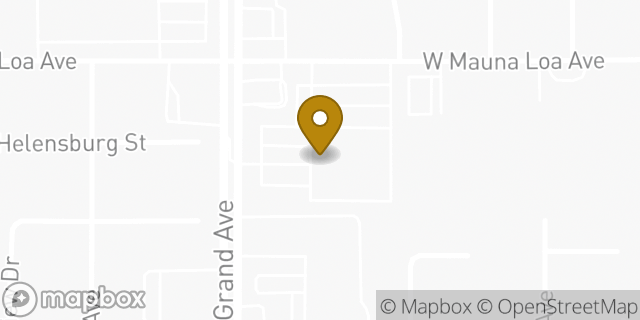 Map showing the location of Amazon Locker - Bolso in Glendora, CA 91740