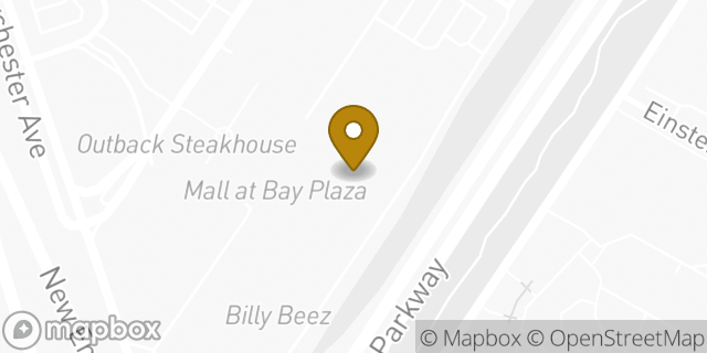 Map showing the location of Foot Locker in Bronx, NY 10475