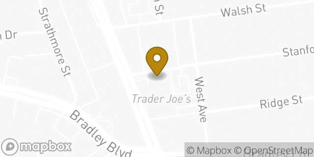 Map showing the location of Starbucks in Chevy Chase, MD 20815