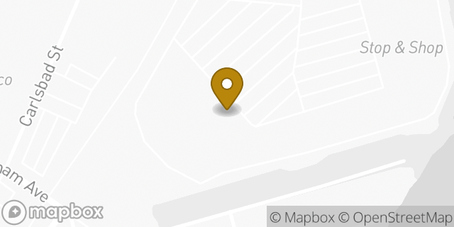 Map showing the location of Amazon Locker - Havana in Cranston, RI 02920