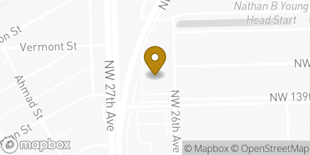 Map showing the location of Coinme in Opa-Locka, FL 33054