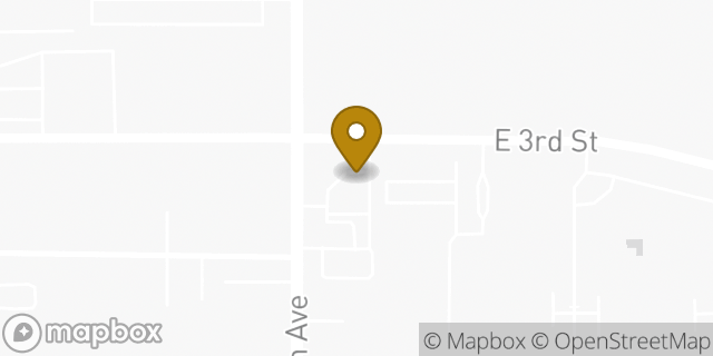Map showing the location of Amazon Locker - Heliocentric in San Bernardino, CA 92408