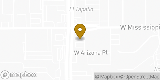 Map showing the location of 7-Eleven in Lakewood, CO 80232