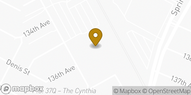 Map showing the location of The Home Depot in Jamaica, NY 11434