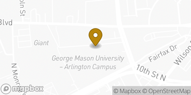 Map showing the location of Amazon Locker - Marcia in Arlington, VA 22201