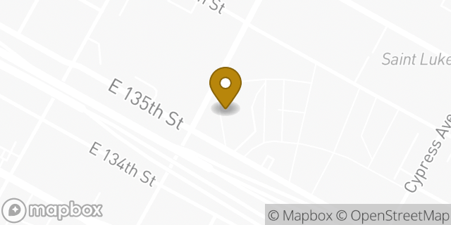 Map showing the location of Amazon Locker - Conductor in Bronx, NY 10454