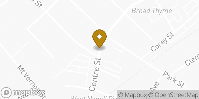 Map showing the location of ATM CVS in West Roxbury, MA