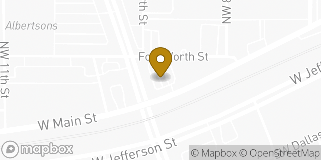 Map showing the location of Sonic Drive In in Grand Prairie, TX 75050