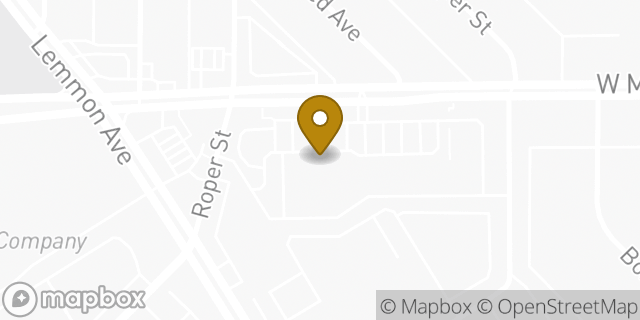 Map showing the location of Amazon Locker - Ecologist in Dallas, TX 75209