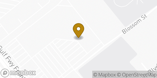 Map showing the location of Amazon Locker - Stanley in Webster, TX 77598