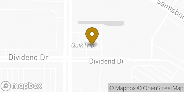 Map showing the location of Amazon Locker - Presidency in Coppell, TX 75019