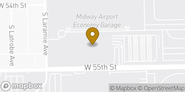Map showing the location of Enterprise Rent-A-Car in Chicago, IL 60638