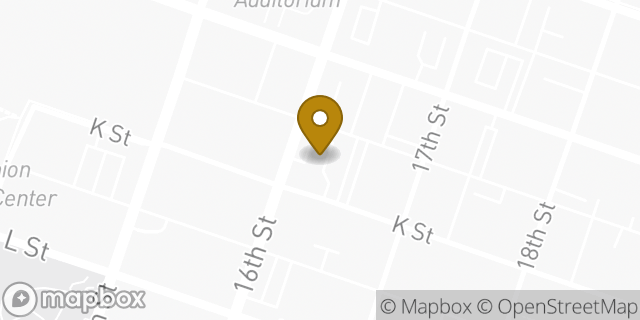 Map showing the location of Hertz in Sacramento, CA 95814