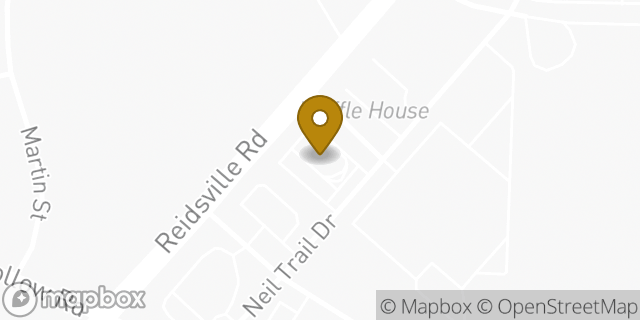 Map showing the location of McDonald's in Walkertown, NC 27051