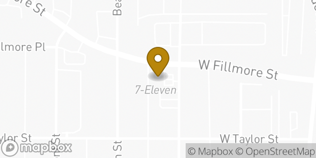 Map showing the location of Amazon Locker - Practice in Colorado Springs, CO 80907