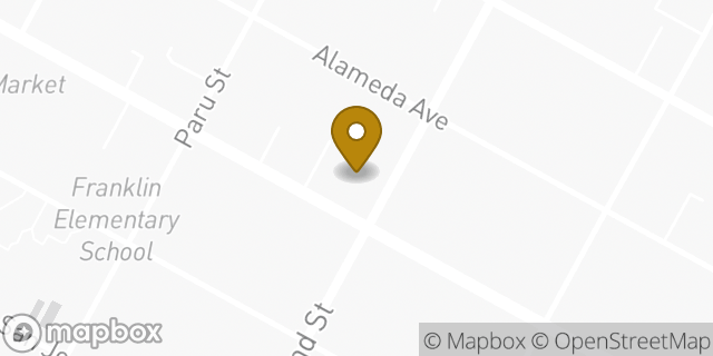 Map showing the location of The Church of Jesus Christ of Latter-day Saints in Alameda, CA 94501