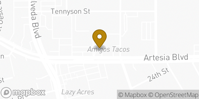 Map showing the location of McDonald's in Manhattan Beach, CA 90266