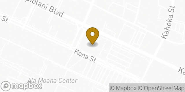 Map showing the location of Target in Honolulu, HI 96814