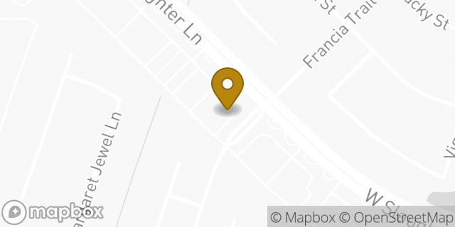 Map showing the location of Dunkin' in Austin, TX 78748