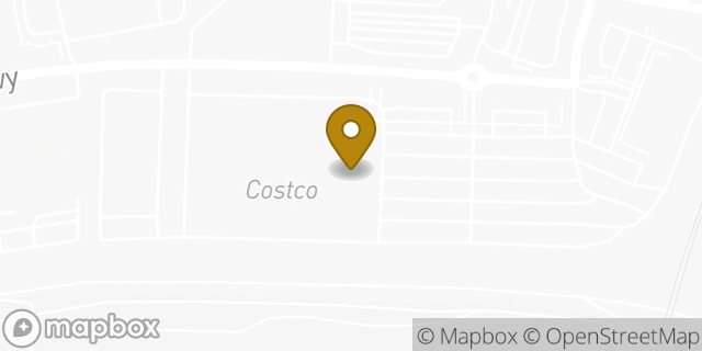 Map showing the location of Costco in Sacramento, CA 95815