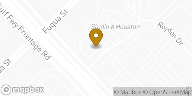 Map showing the location of Olive Garden in Houston, TX 77034