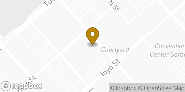 Map showing the location of Subway in Fresno, CA 93721