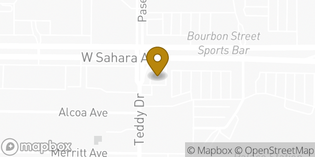 Map showing the location of 7-Eleven in Las Vegas, NV 89102