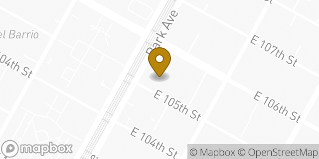 Map showing the location of Amazon Locker - Charlatan in New York, NY 10029