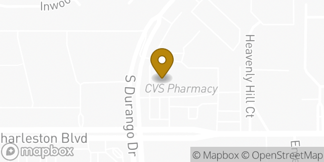 Map showing the location of ATM CVS in Las Vegas, NV