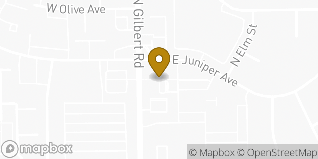 Map showing the location of Gilbert, AZ (Heritage) in Gilbert, AZ 85234