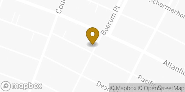 Map showing the location of Hertz in Brooklyn, NY 11201