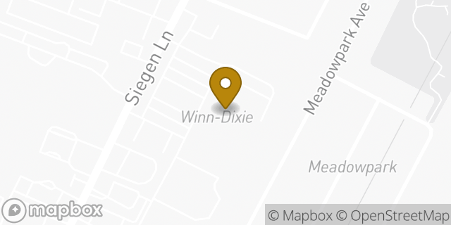 Map showing the location of Coinme in Baton Rouge, LA 70810