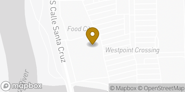 Map showing the location of Starbucks in Tucson, AZ 85714