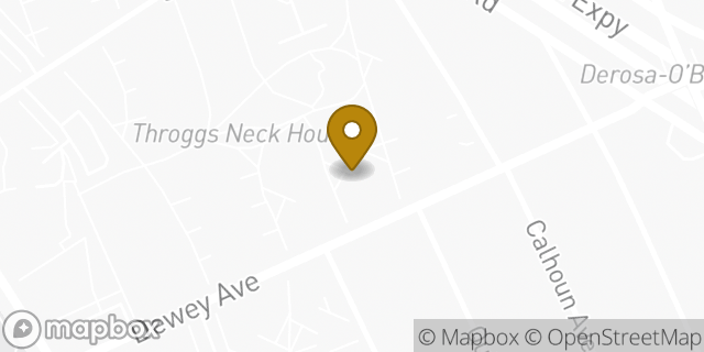 Map showing the location of Amazon Locker - Baldur in Bronx, NY 10465