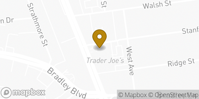 Map showing the location of Trader Joe's in Chevy Chase, MD 20815