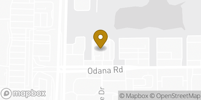 Map showing the location of McDonald's in Madison, WI 53719