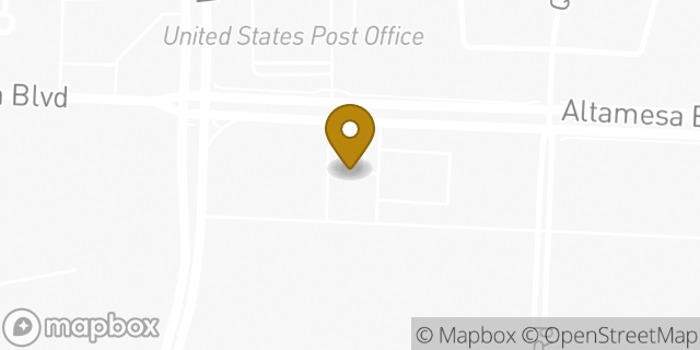 Map showing the location of ATM 7ELEVEN-FCTI in Fort Worth, TX 76132