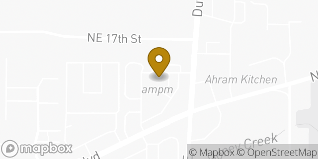 Map showing the location of Amazon Locker - Sorghum in Renton, WA 98059