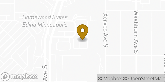 Map showing the location of McDonald's in Edina, MN 55435