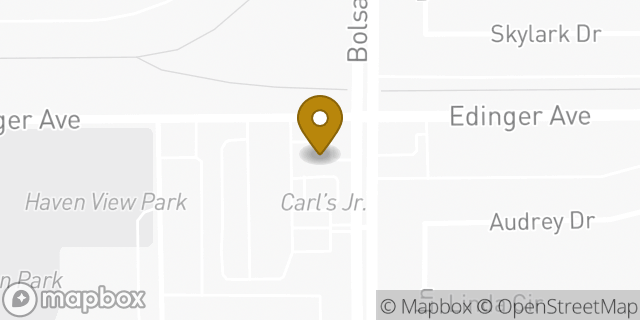 Map showing the location of ATM 7ELEVEN-FCTI in Huntingtn Beach, CA 92649