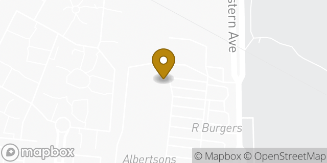 Map showing the location of Rhino CrossFit in Las Vegas, NV