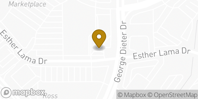 Map showing the location of Starbucks in El Paso, TX 79936