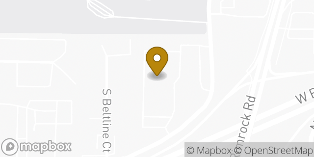 Map showing the location of Enterprise Rent-A-Car in Madison, WI 53713