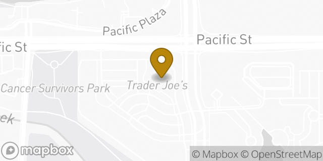 Map showing the location of Trader Joe's in Omaha, NE 68114