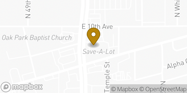 Map showing the location of Amazon Locker - Approval in Tampa, FL 33619